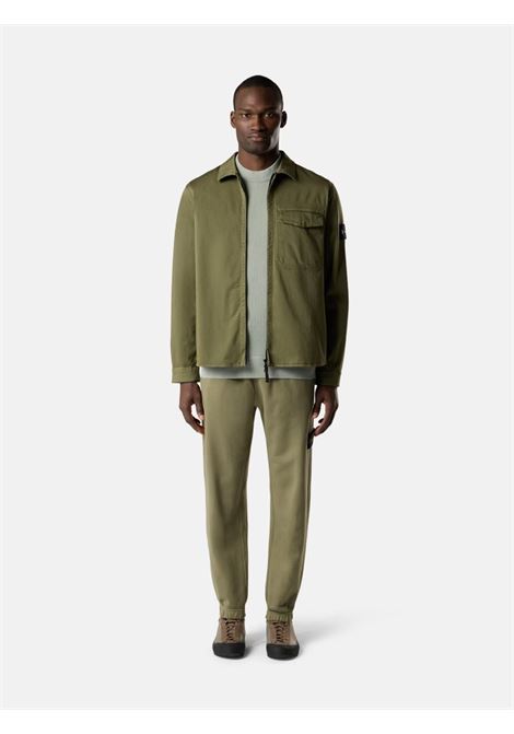 overshirt 1200015 uomo verde militare STONE ISLAND | L1S15 1200015 S0012V005G